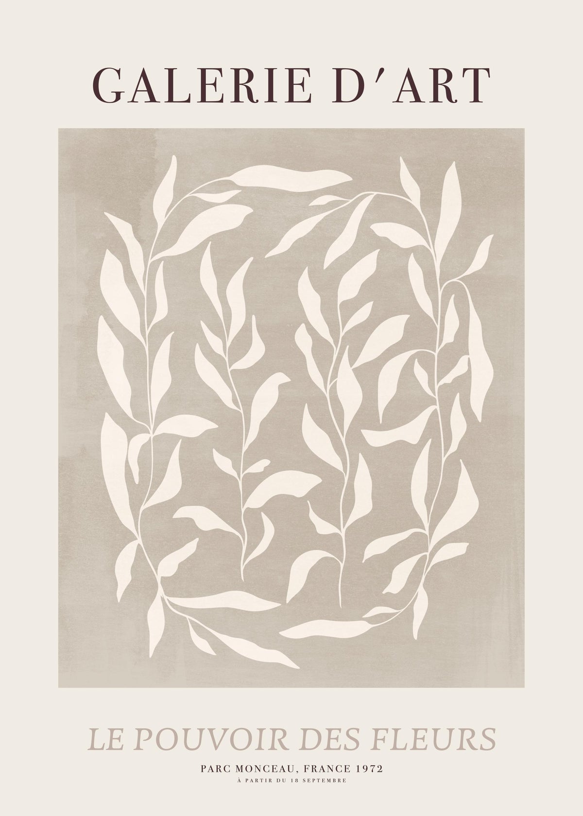 Le Pouvoir des Fleurs No1 Print
