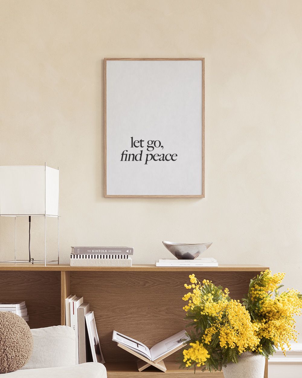 Let Go, Find Peace Print