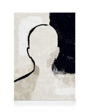 Painted Anonymous Canvas print