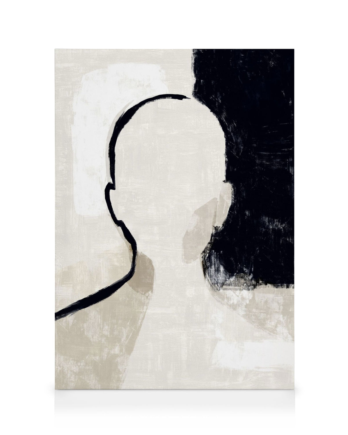 Painted Anonymous Canvas print