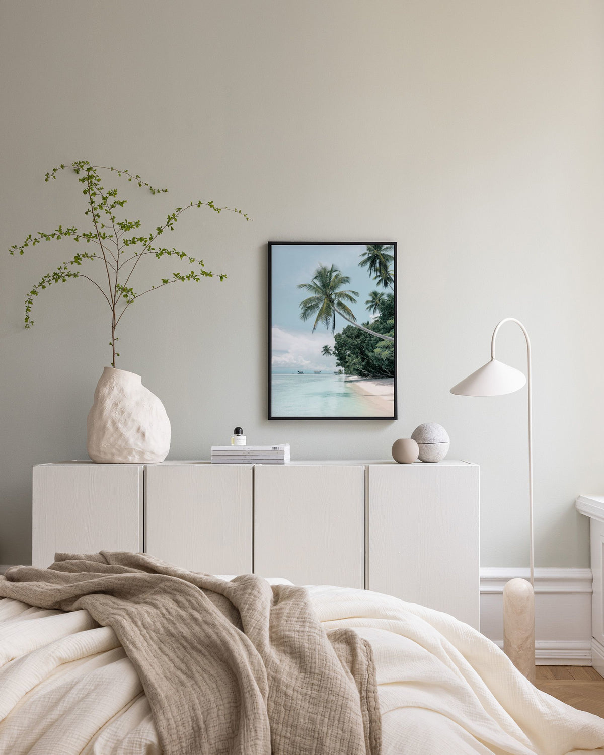 Tropical Sand Beach Canvas print