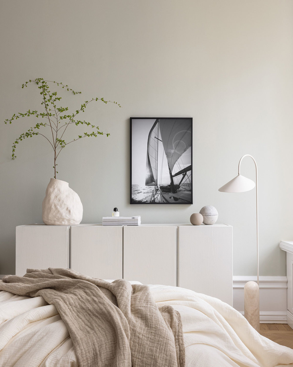 Sailing Canvas print
