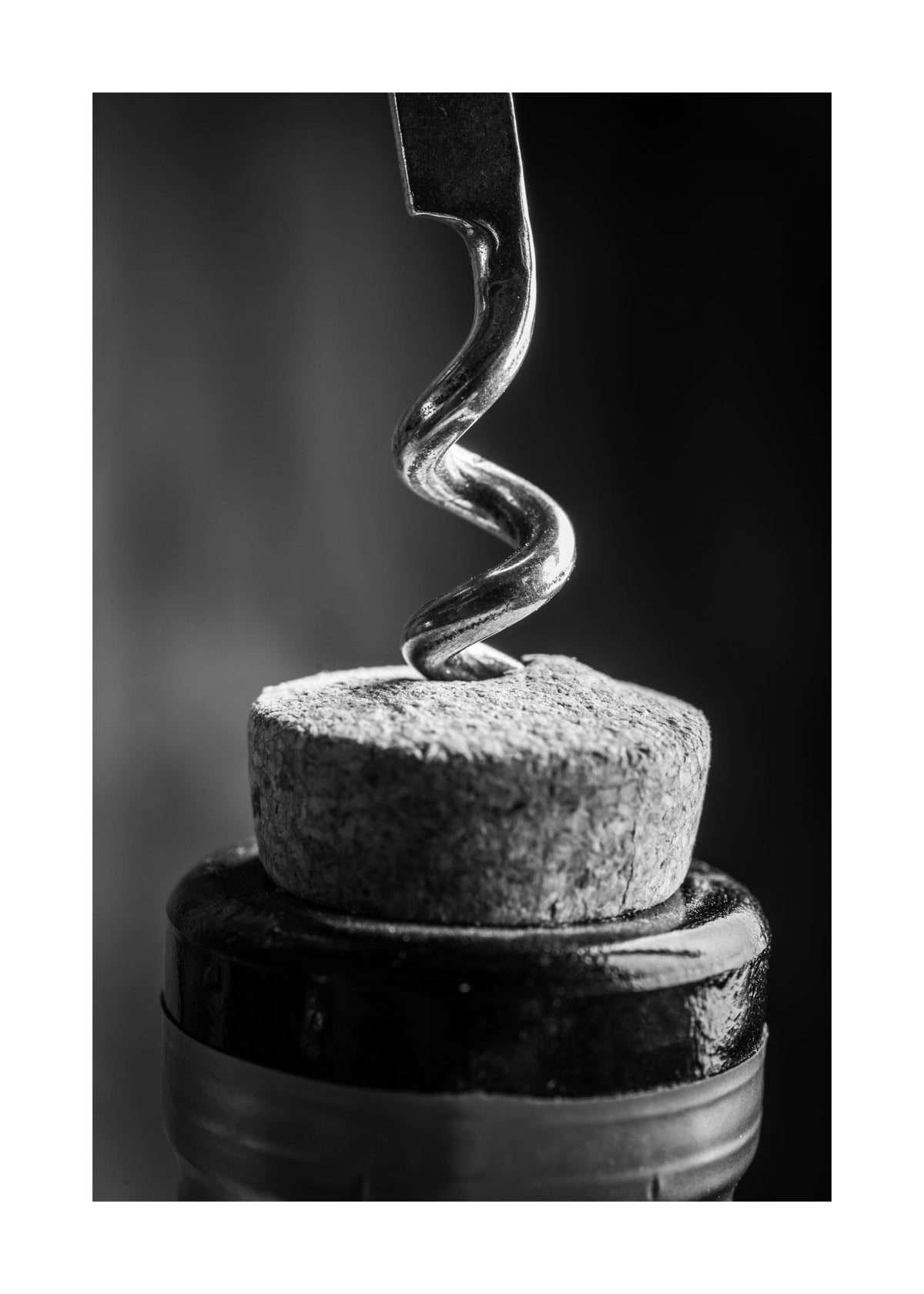 Corkscrew Print
