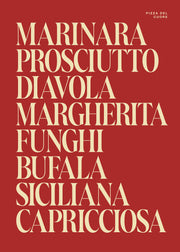 Pizza del Coure Print
