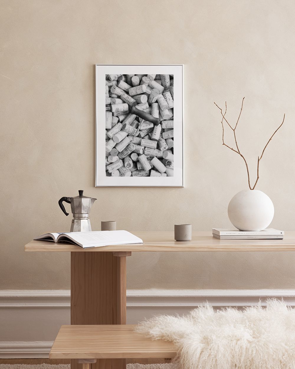 Wine Corks Print