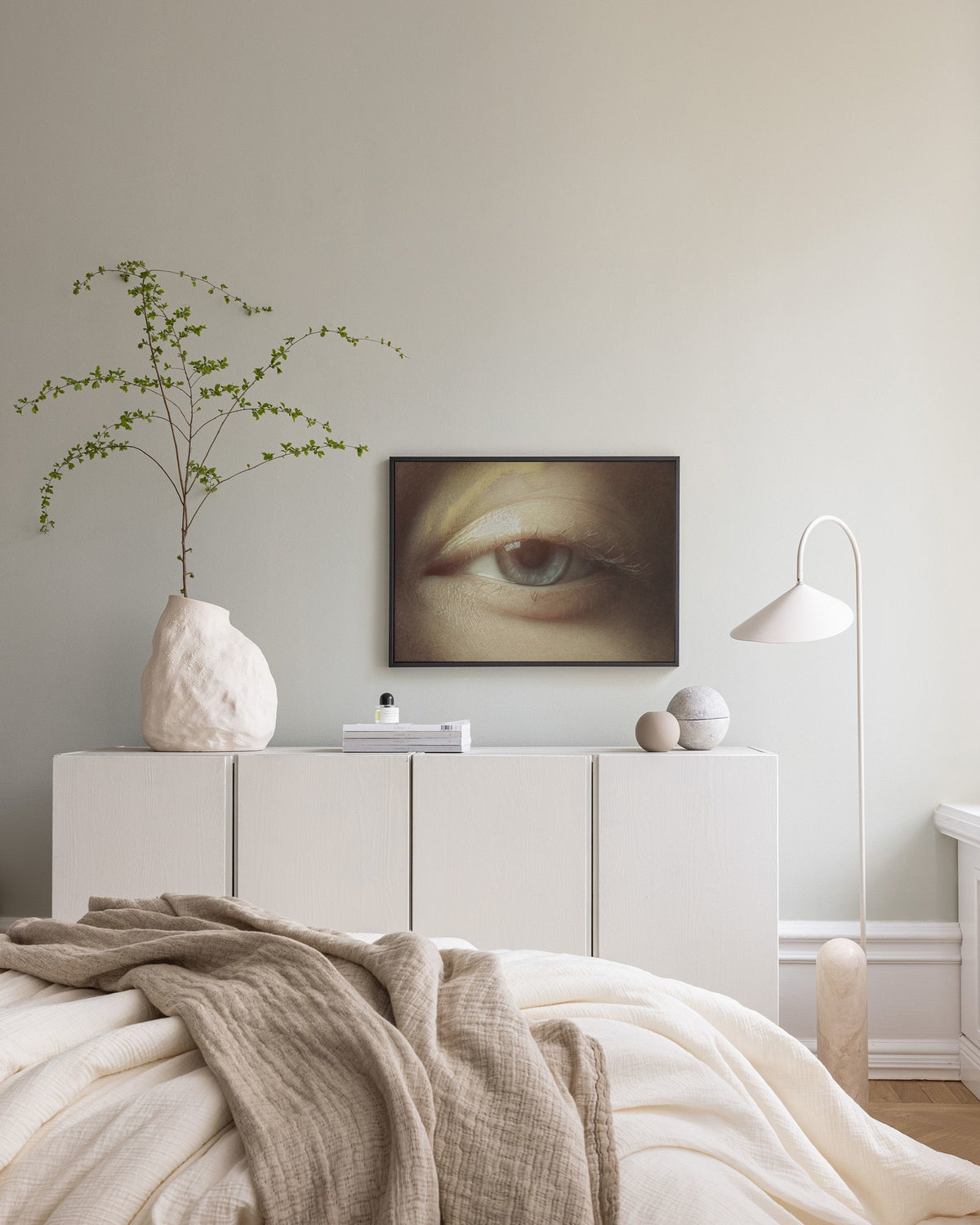 The Observer Canvas print