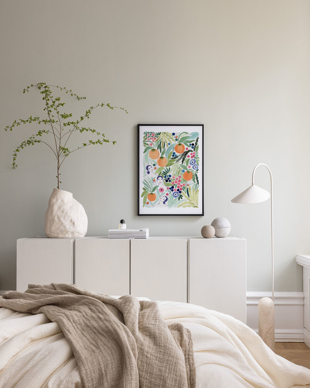 Fruit Friends Canvas print