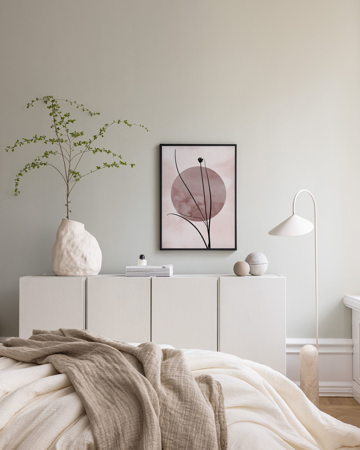 Straw Silhouette Canvas print