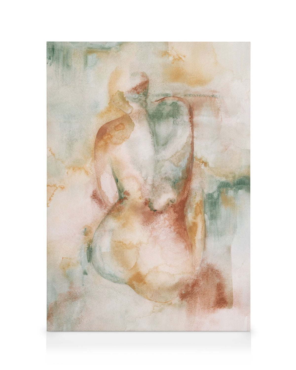 Soft Contours Canvas print