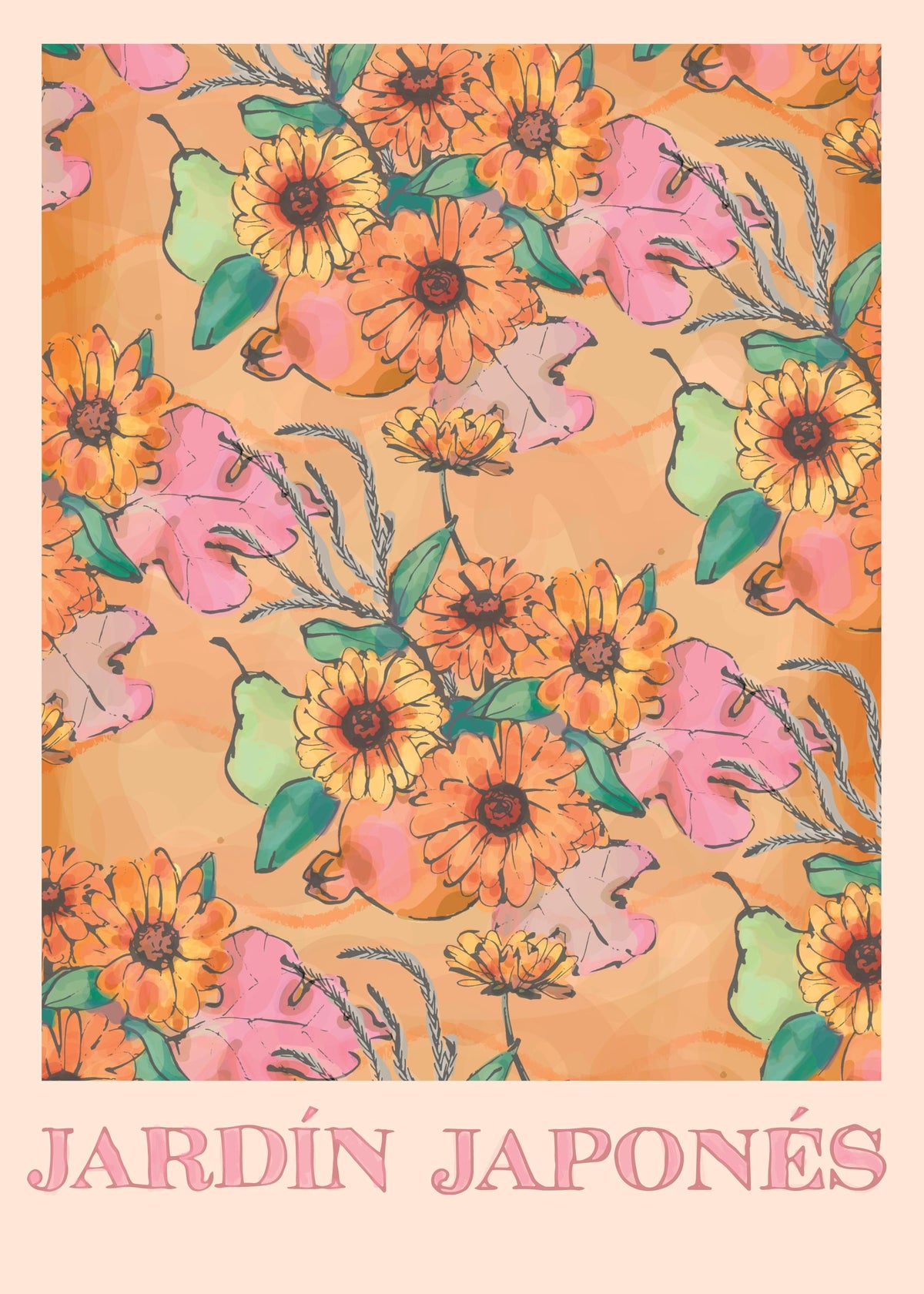 Jardin Japones Print