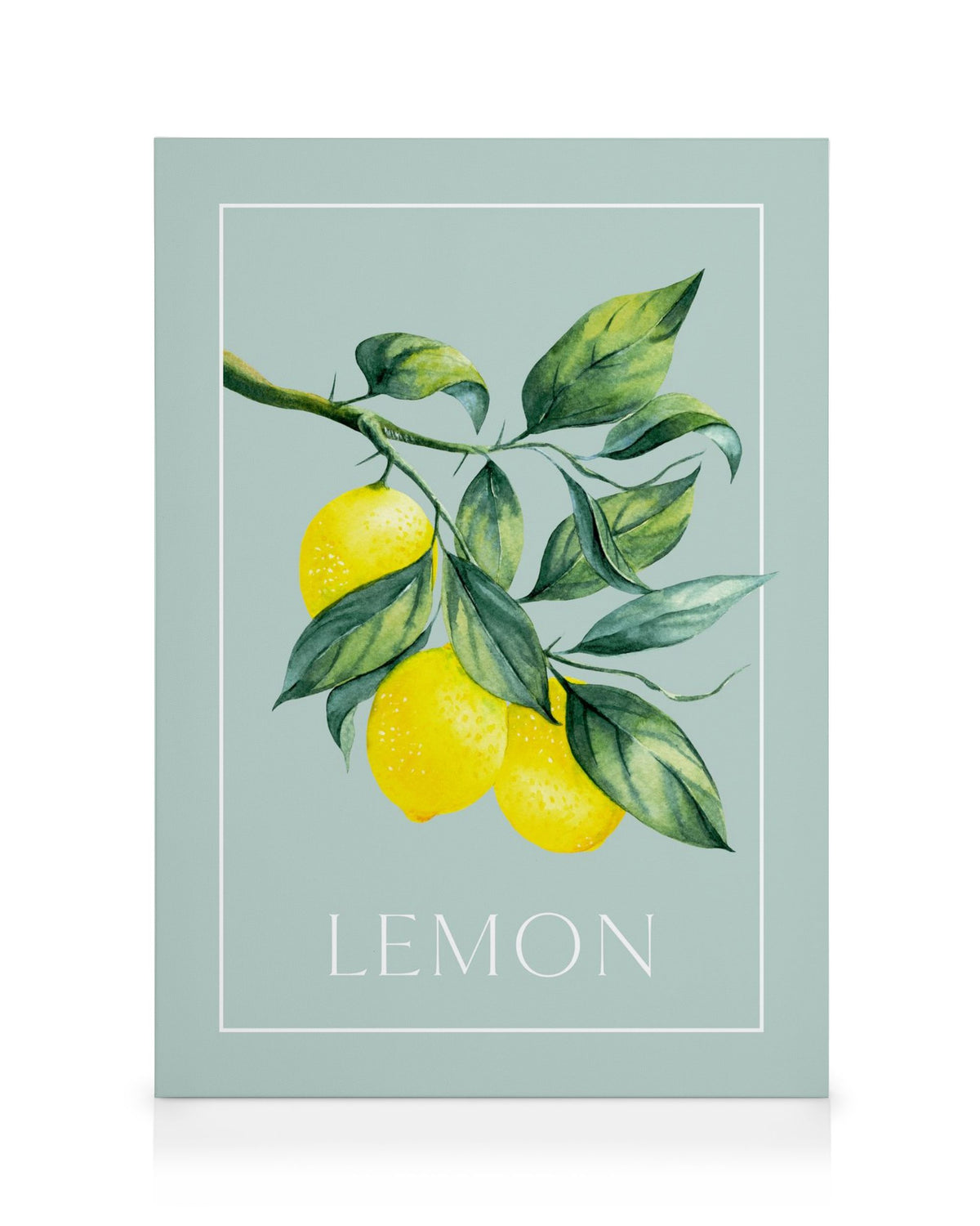 Vintage Lemons Canvas print
