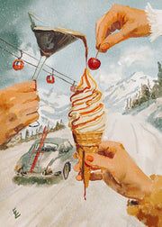 Ekaterina Zagorska - Vanilla Ice Print