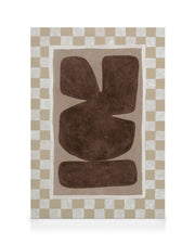 Checkered Abstract Canvas print
