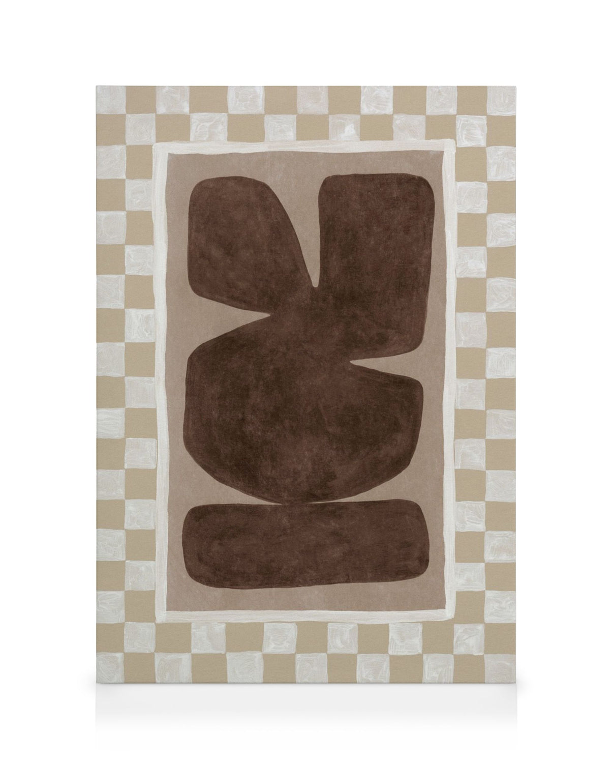 Checkered Abstract Canvas print