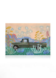 Eleanor Baker - West Texas Truck Canvas print