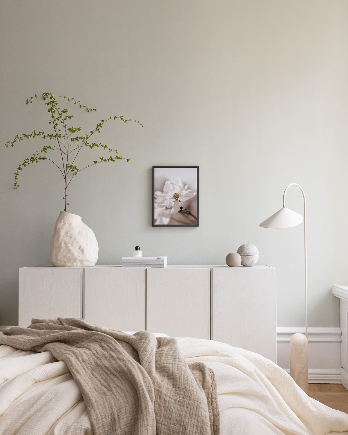 Star Magnolia Blossom Canvas print