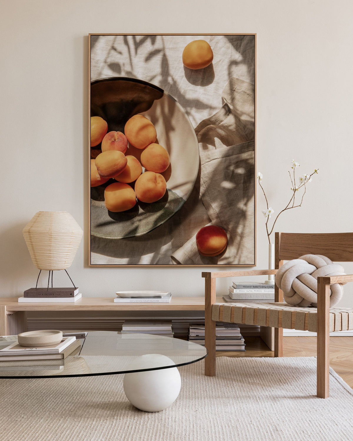 Apricots In Sunlight Canvas print