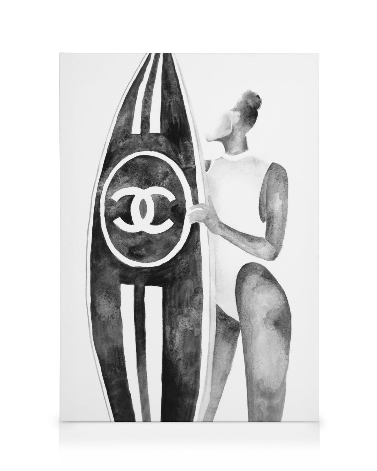 Surf In Style Canvas print