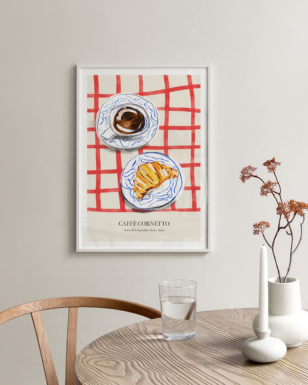 Caffè Cornetto Print