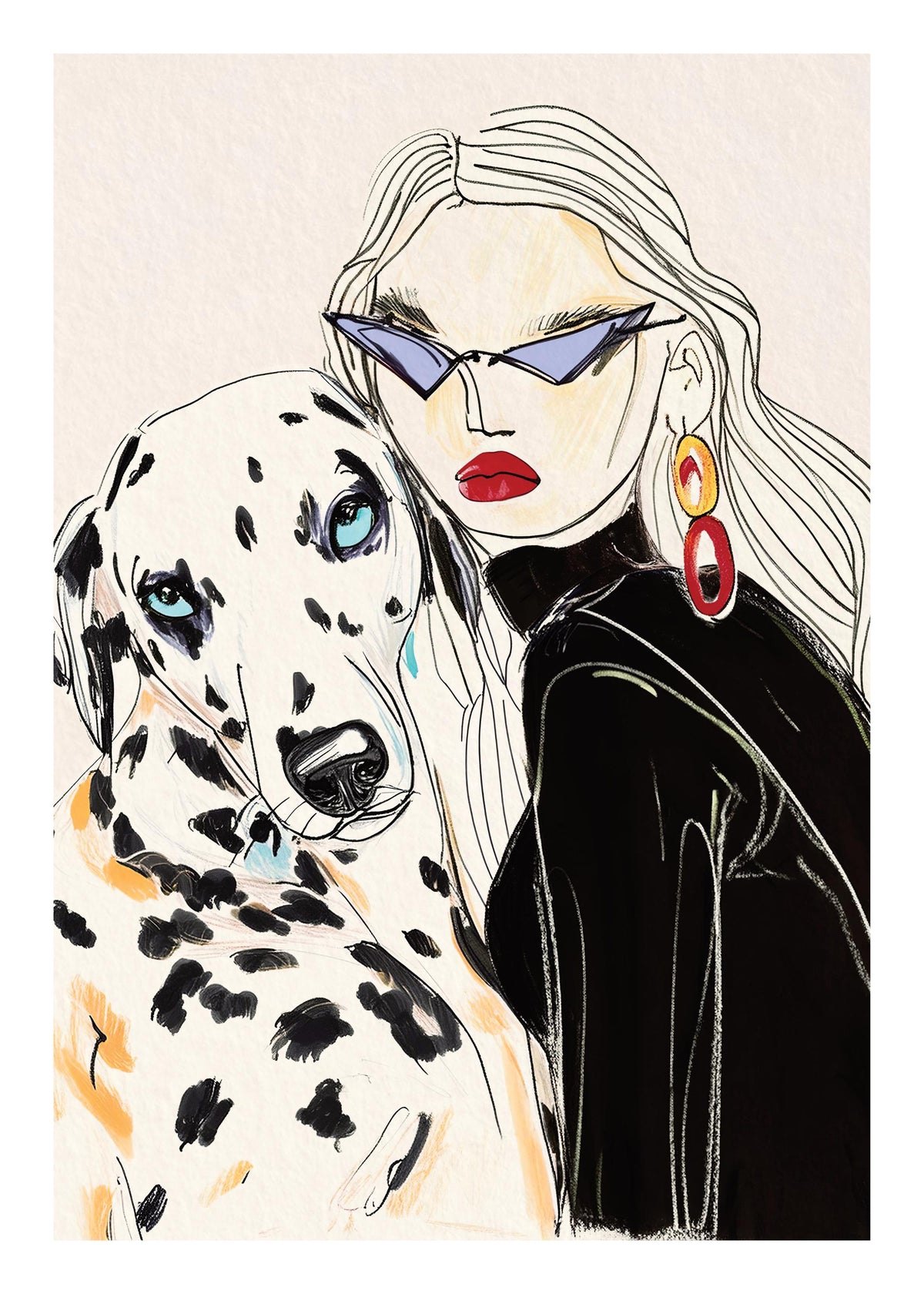 Spots and Style Print