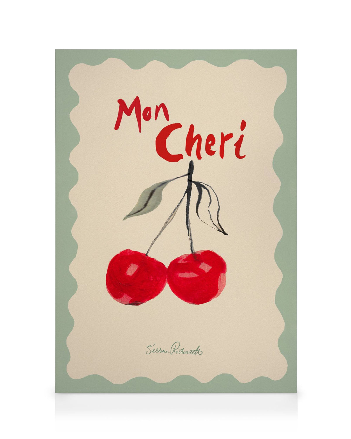Sissan Richardt - Mon Cheri Canvas print