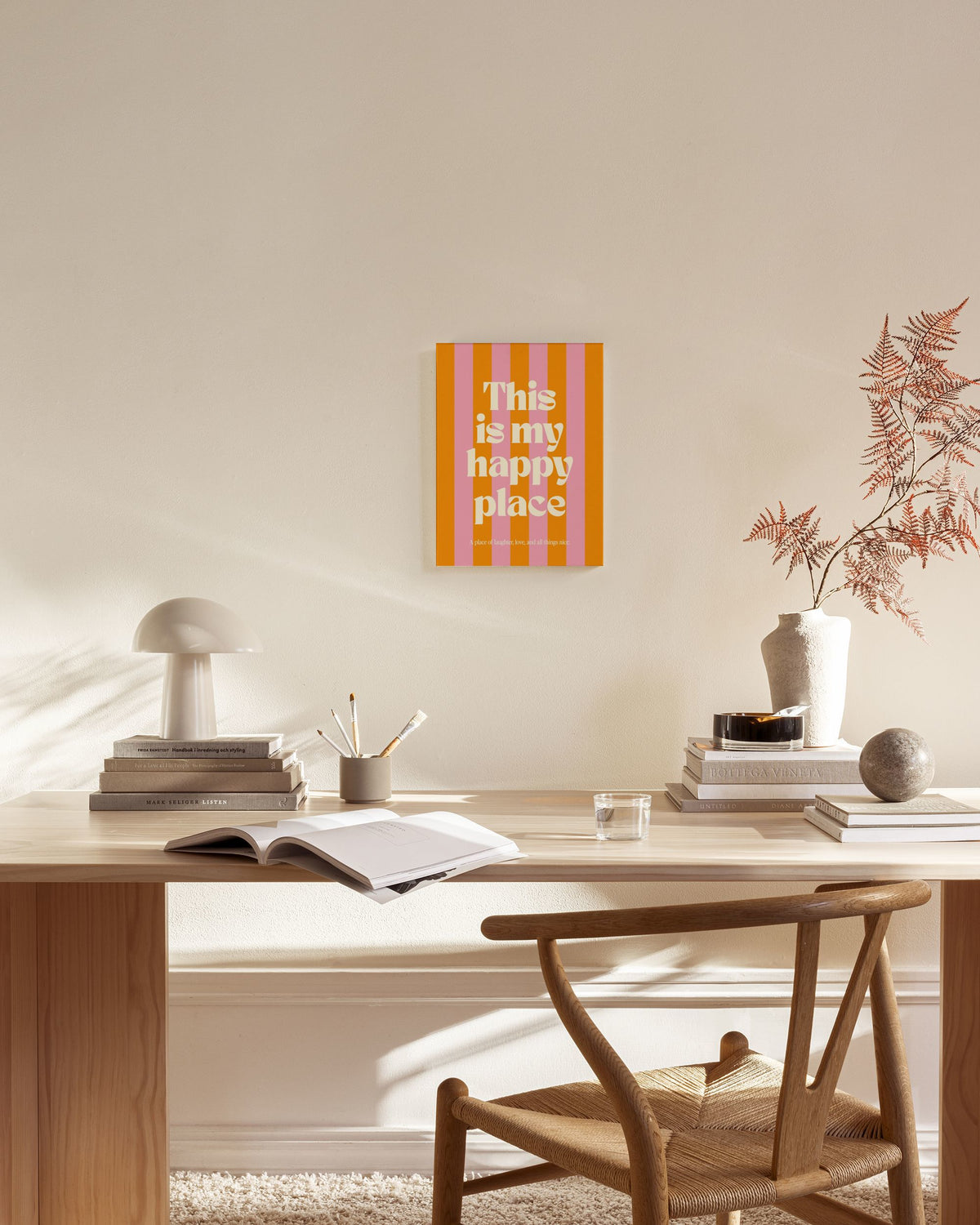 Happy Place Canvas print