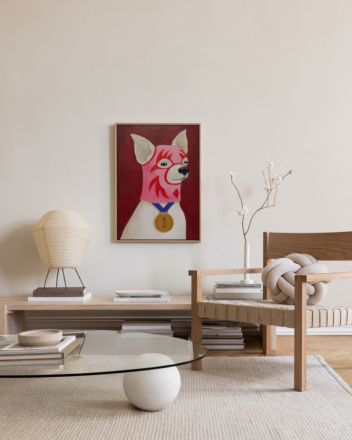 El Ganador Canvas print