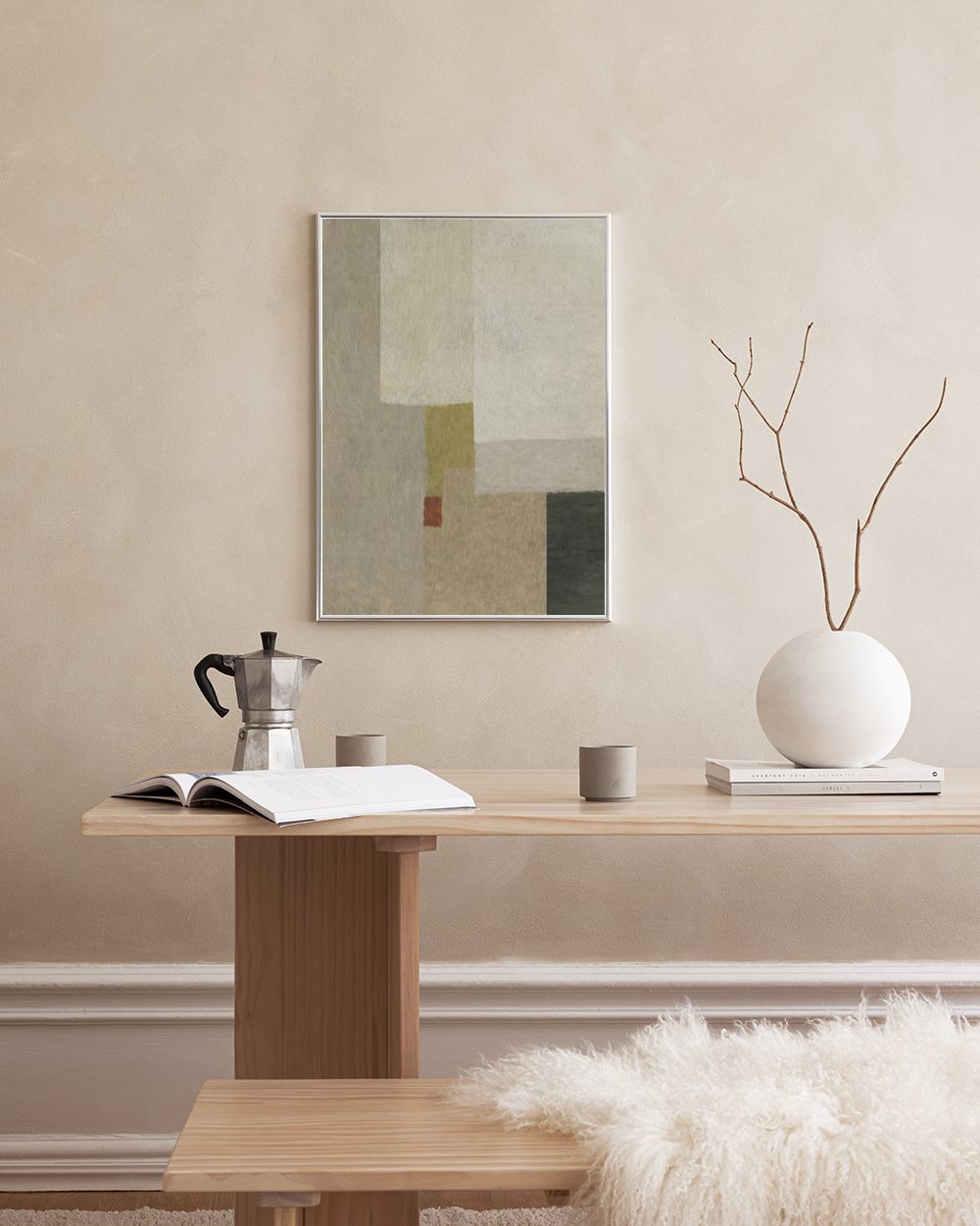 Dan Hobday - Squared Abstract Print