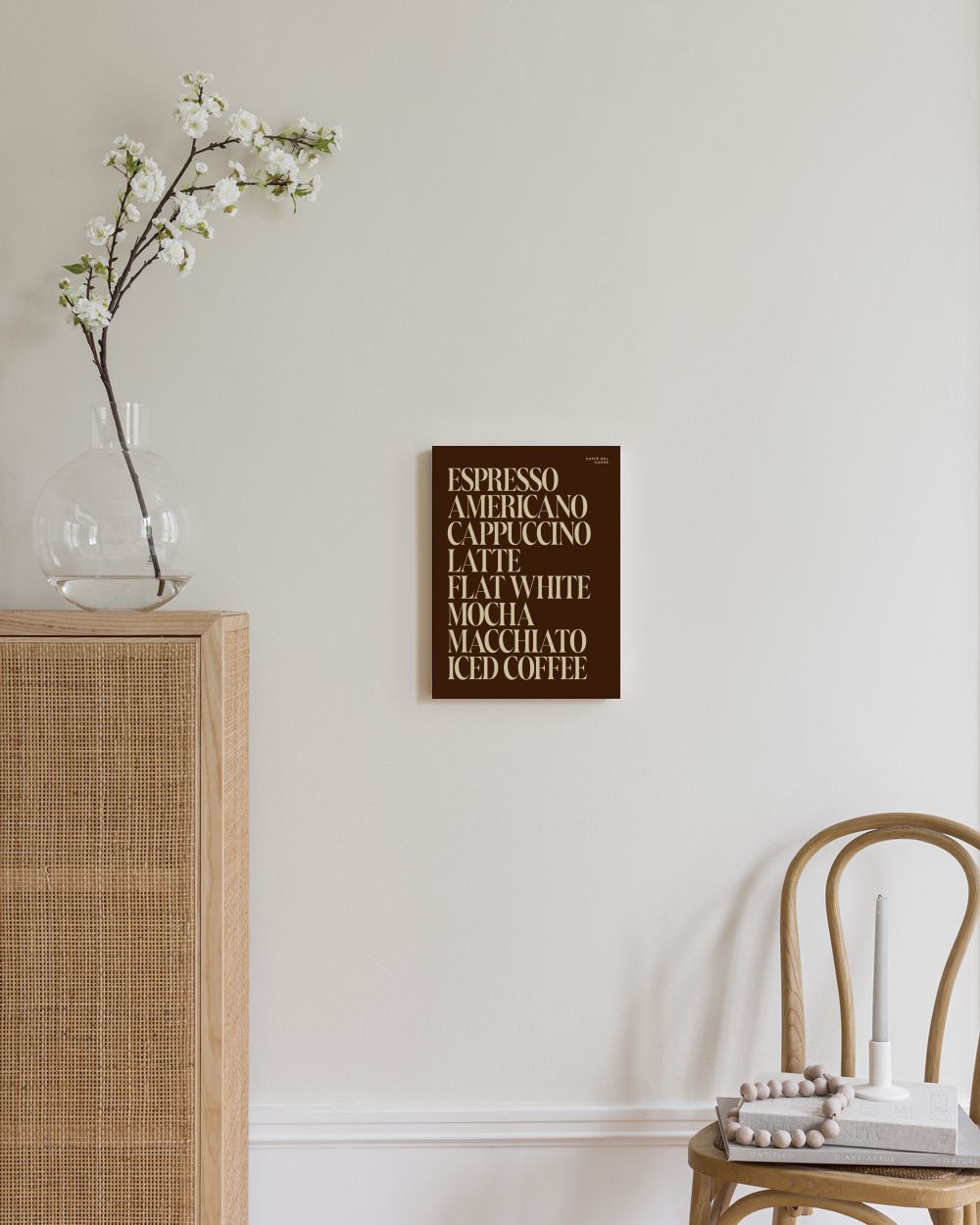 Caffè del Coure Canvas print
