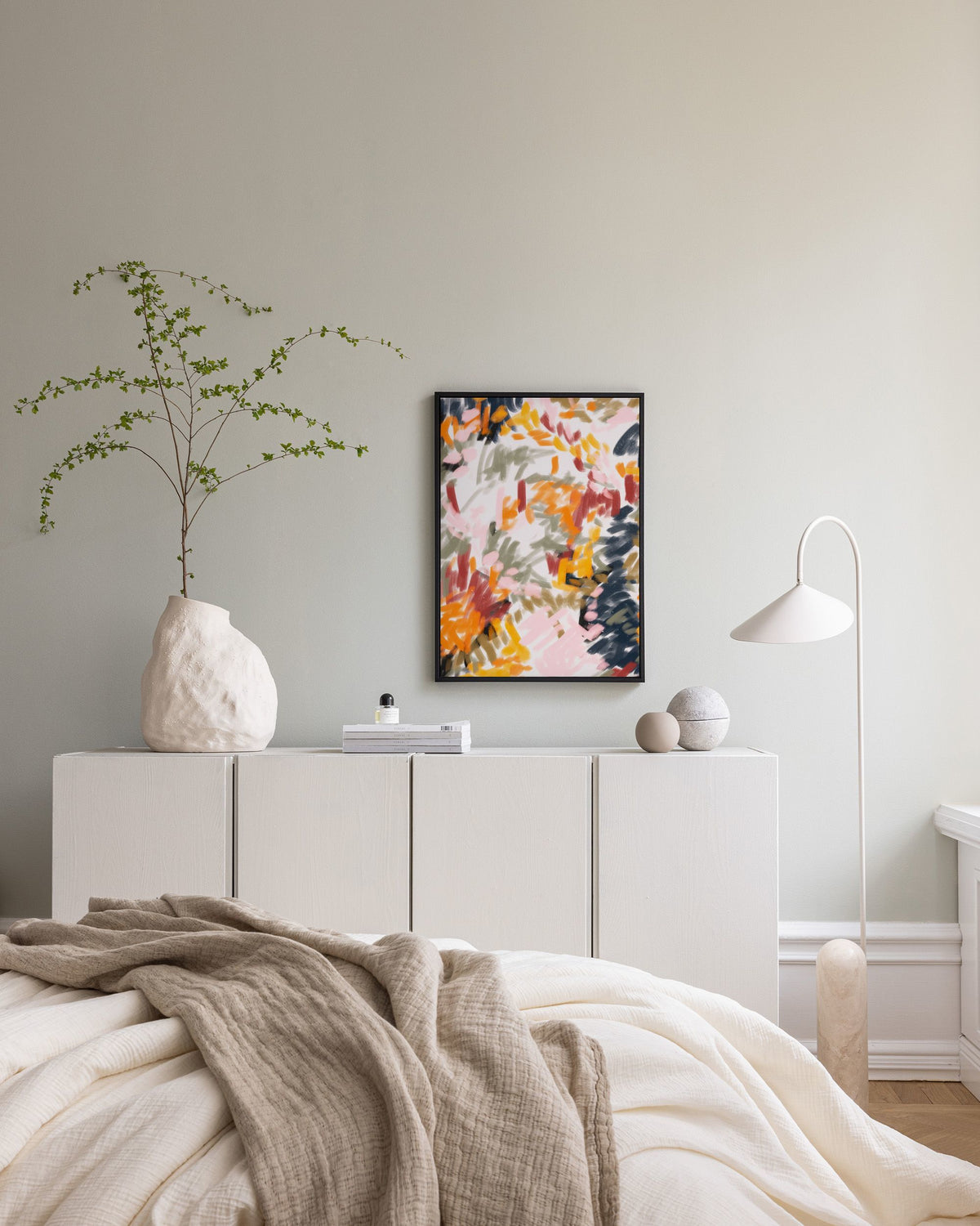 Le Jardin No2 Canvas print