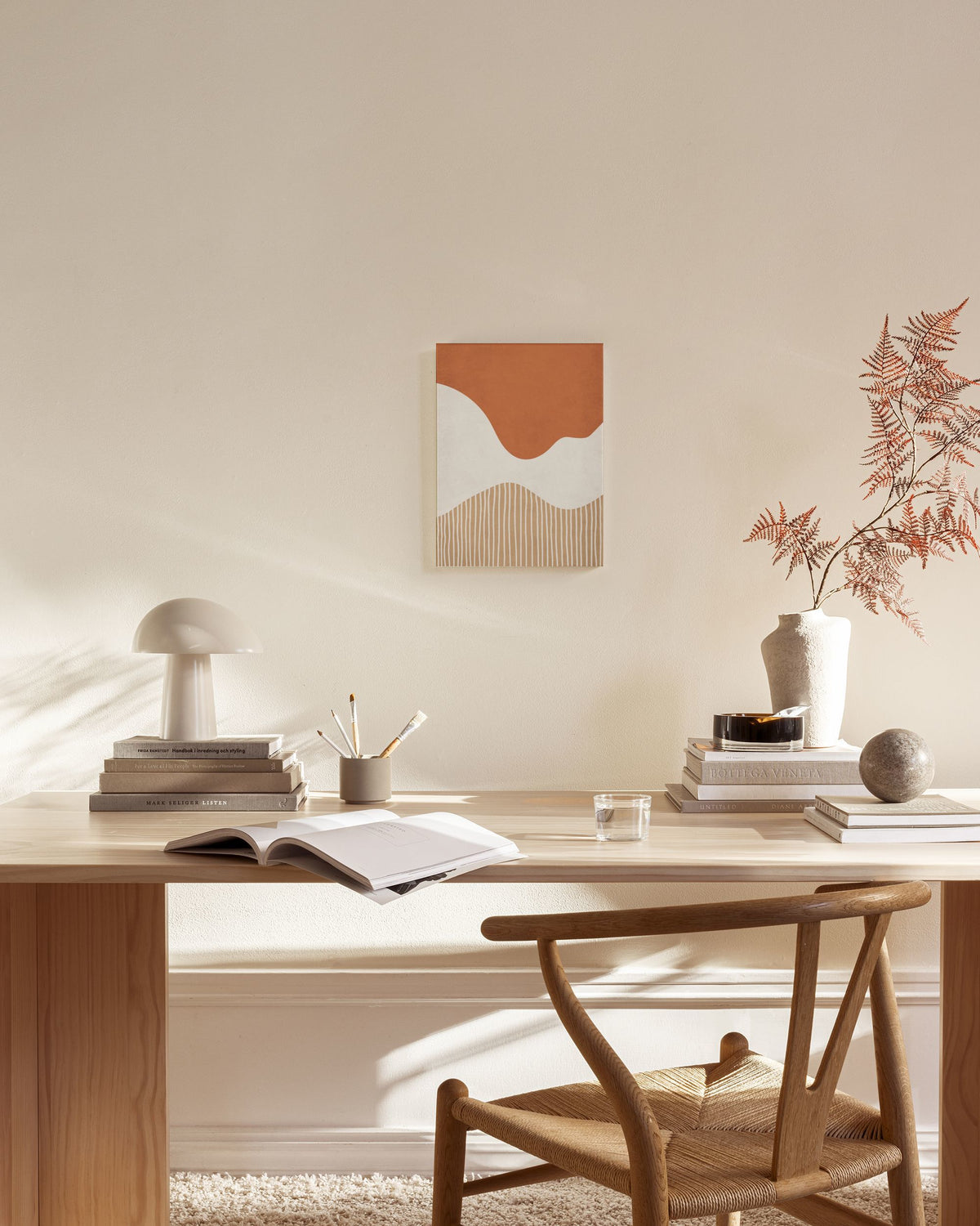 Abstract Shapes and Lines Canvas print