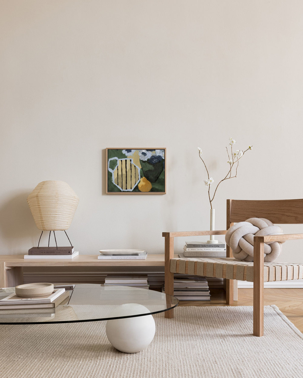 Muted Melody Canvas print