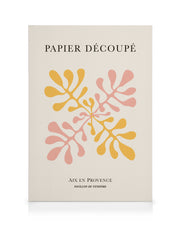 Papier Decoupe No1 Canvas print