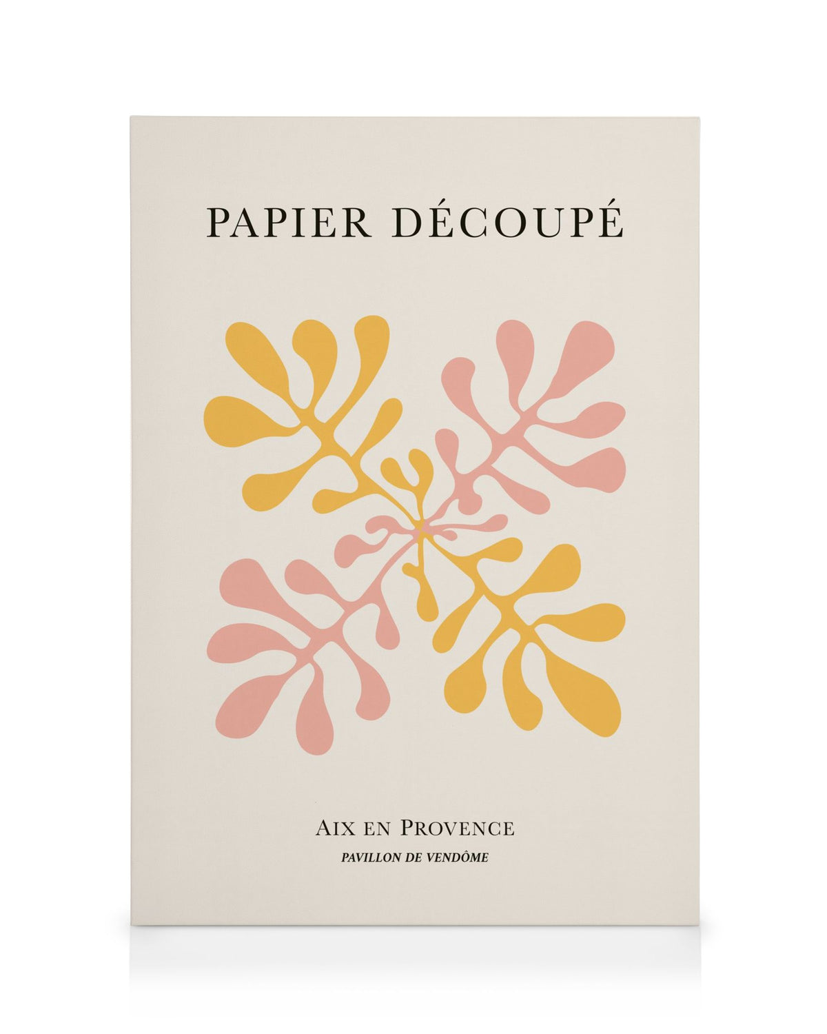Papier Decoupe No1 Canvas print