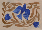Bird and Branches Print