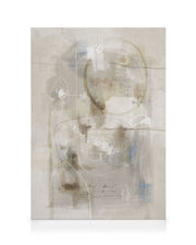 Beige Impression No1 Canvas print