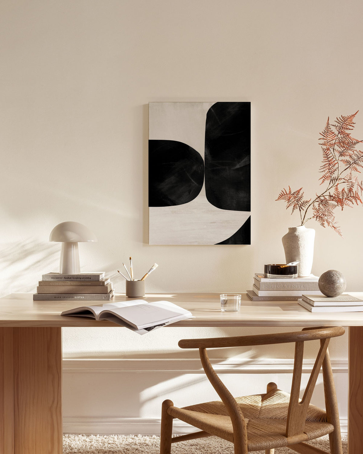 Dan Hobday - Night No2 Canvas print