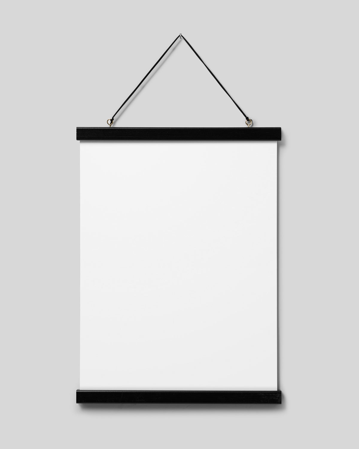 Poster hanger black 31 cm, magnet fastener