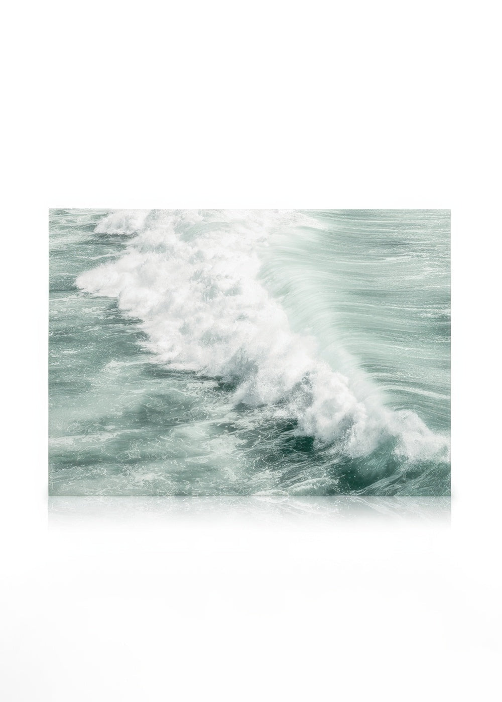 Turquoise Wave Canvas print