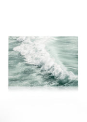 Turquoise Wave Canvas print