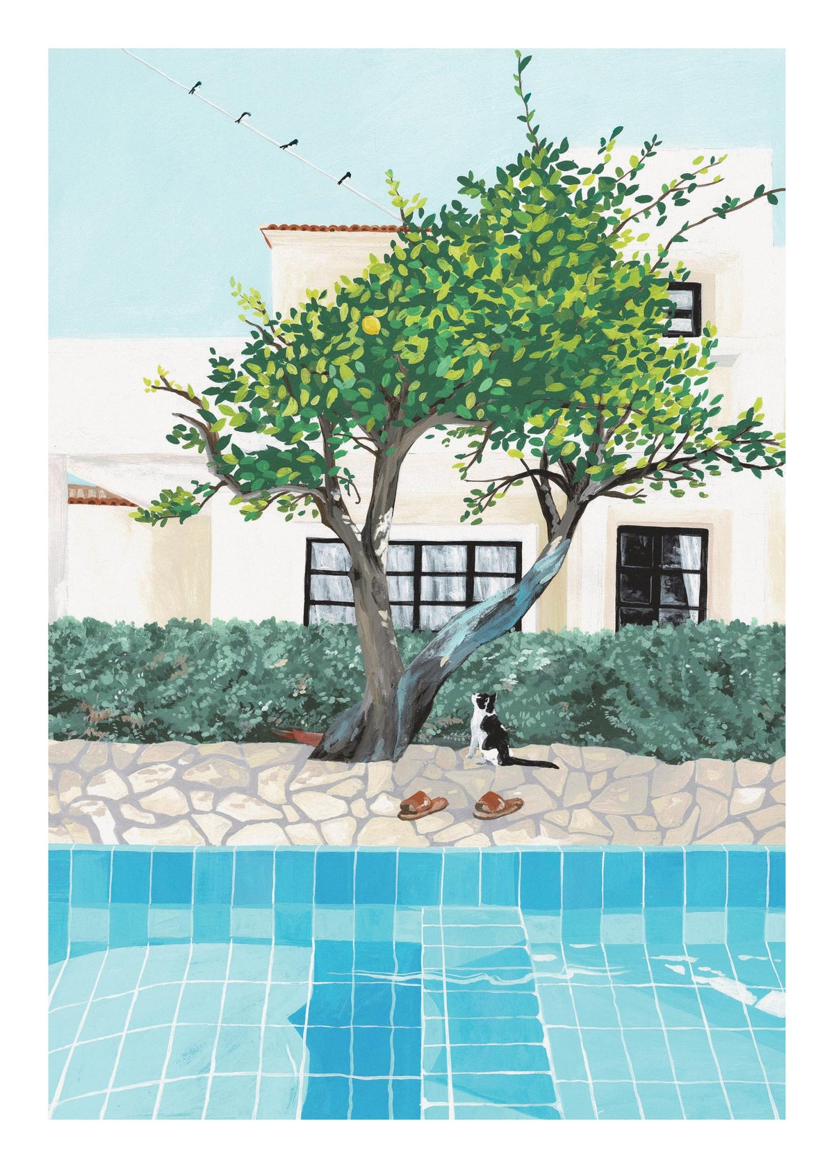 Jaron Su - Zone out Pool Print