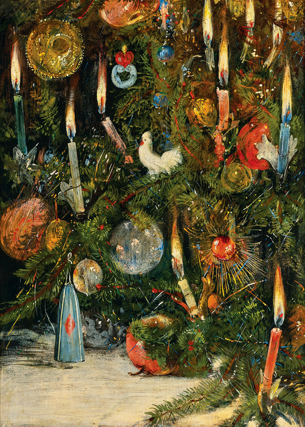 Rudolf Bernhard Willmann - Christmas Tree Print