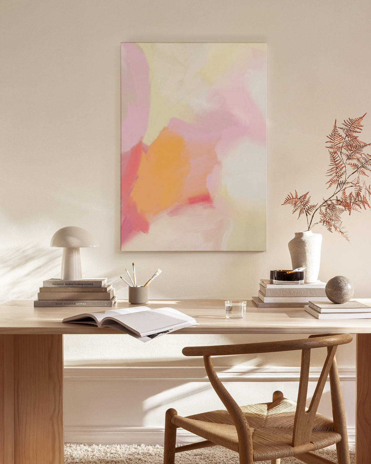 Painterly Expression No2 Canvas print
