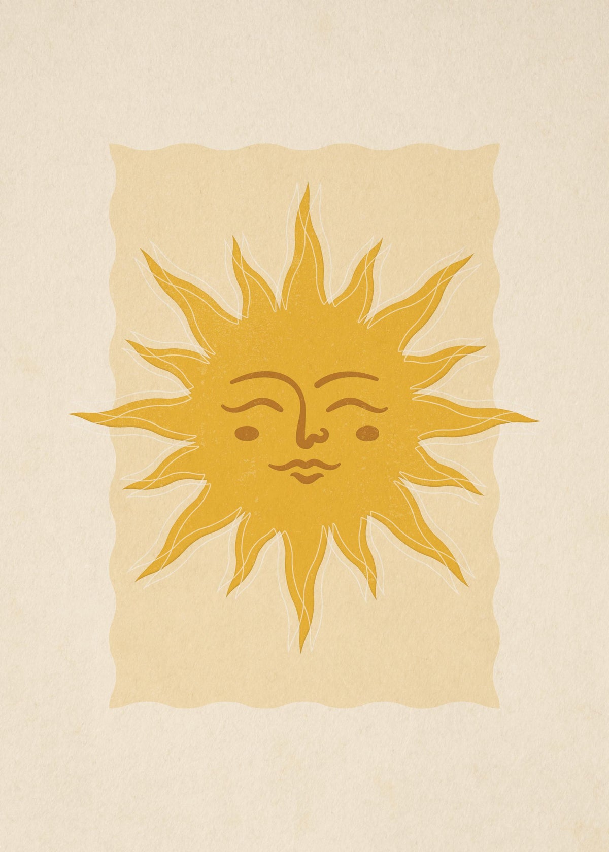 Warming Sun Print
