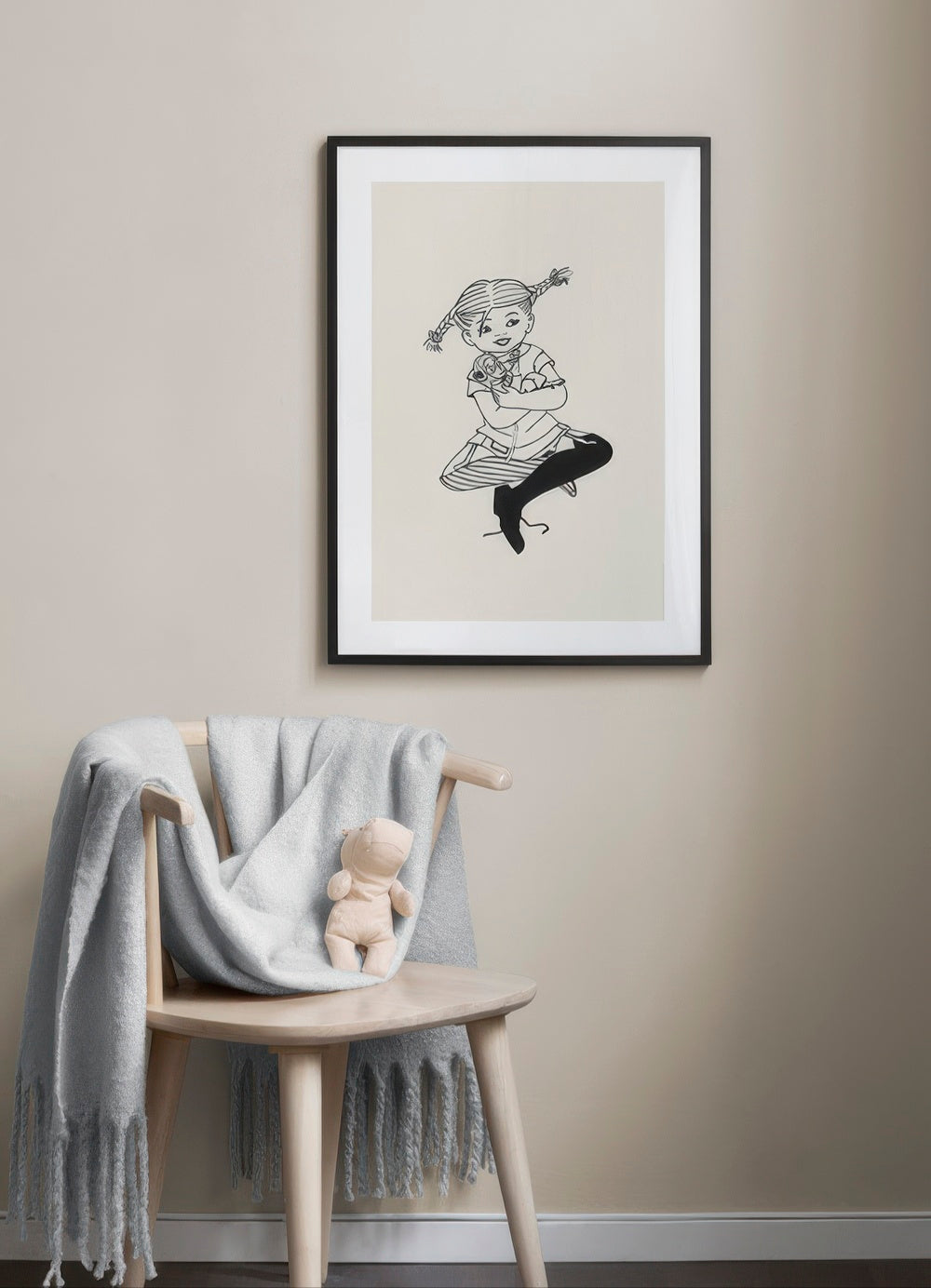 Pippi Longstocking No2 Print