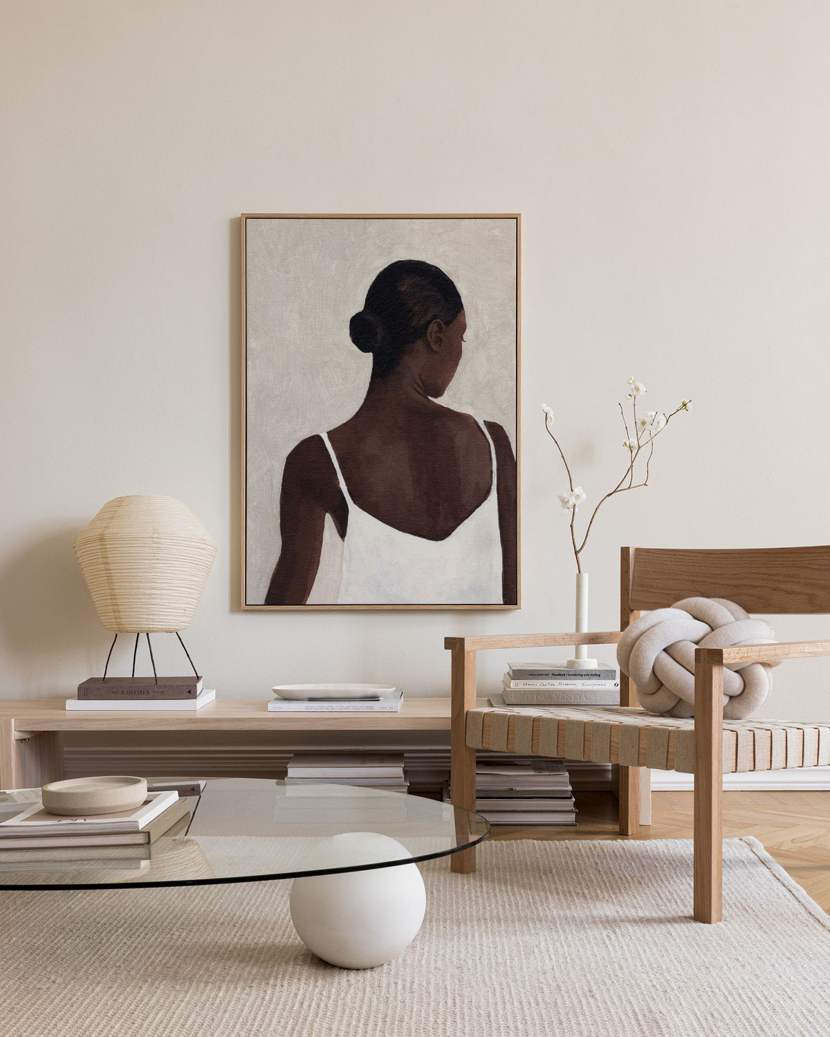 Acrylic Portrait Canvas print
