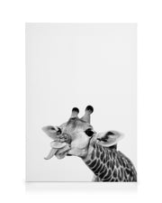 Goofy Giraffe Canvas print