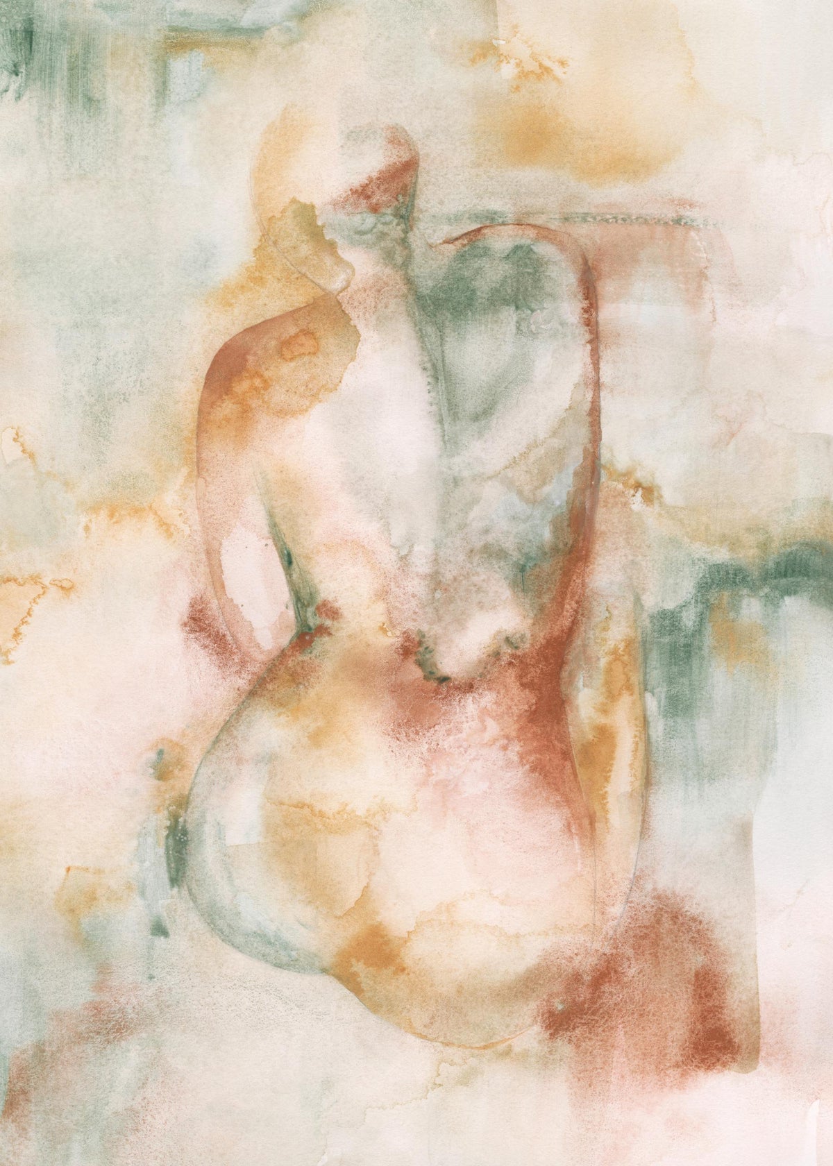 Soft Contours Print