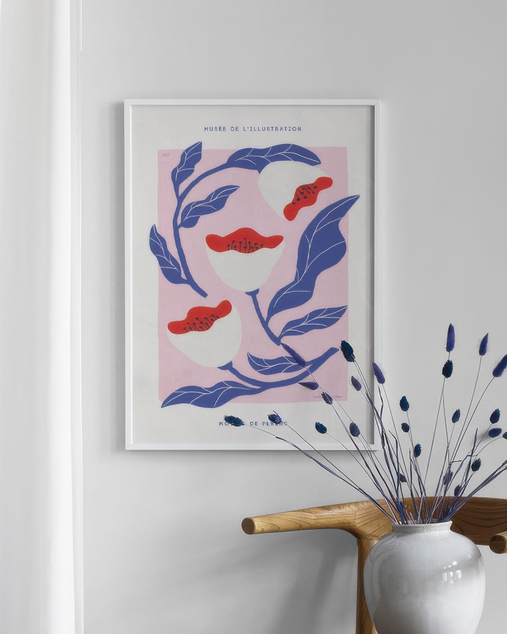 Motifs de Fleurs No2 Print