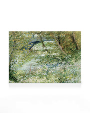Van Gogh - River Bank in Springtime Landscape Canvas print